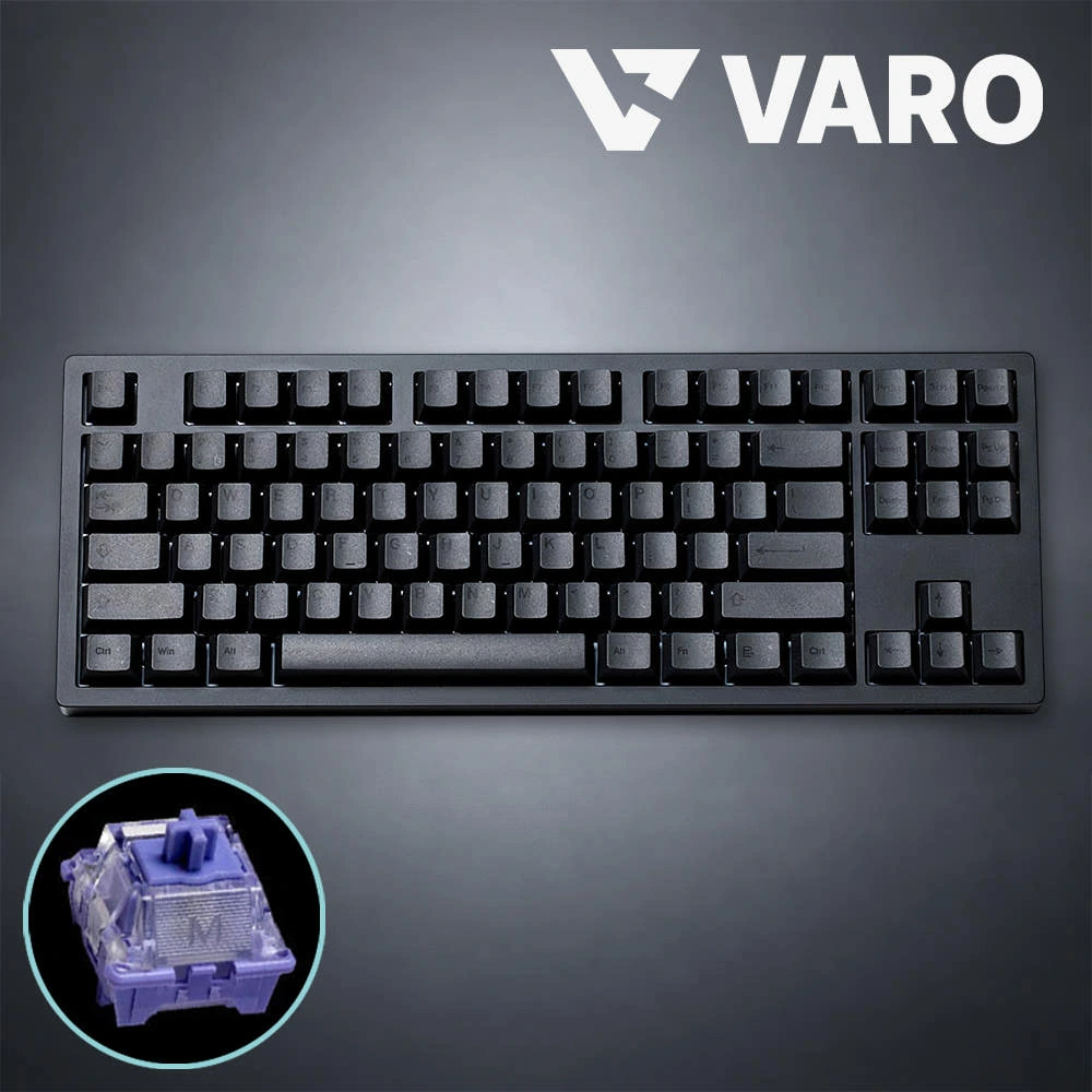 풀알루미늄에 8K 래피드트리거를 더하다!VARO GAT80 베리페리 자석축 키보드 종결 추천