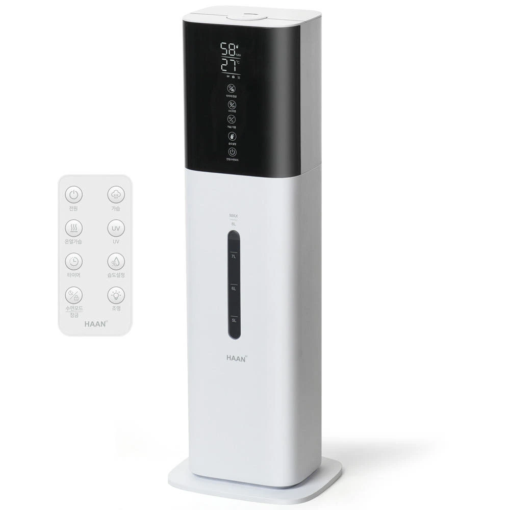 한경희 7컬러 무드등 UV살균 대용량 복합식 가습기 8L HAAN-HD600A 실제 상품 이미지